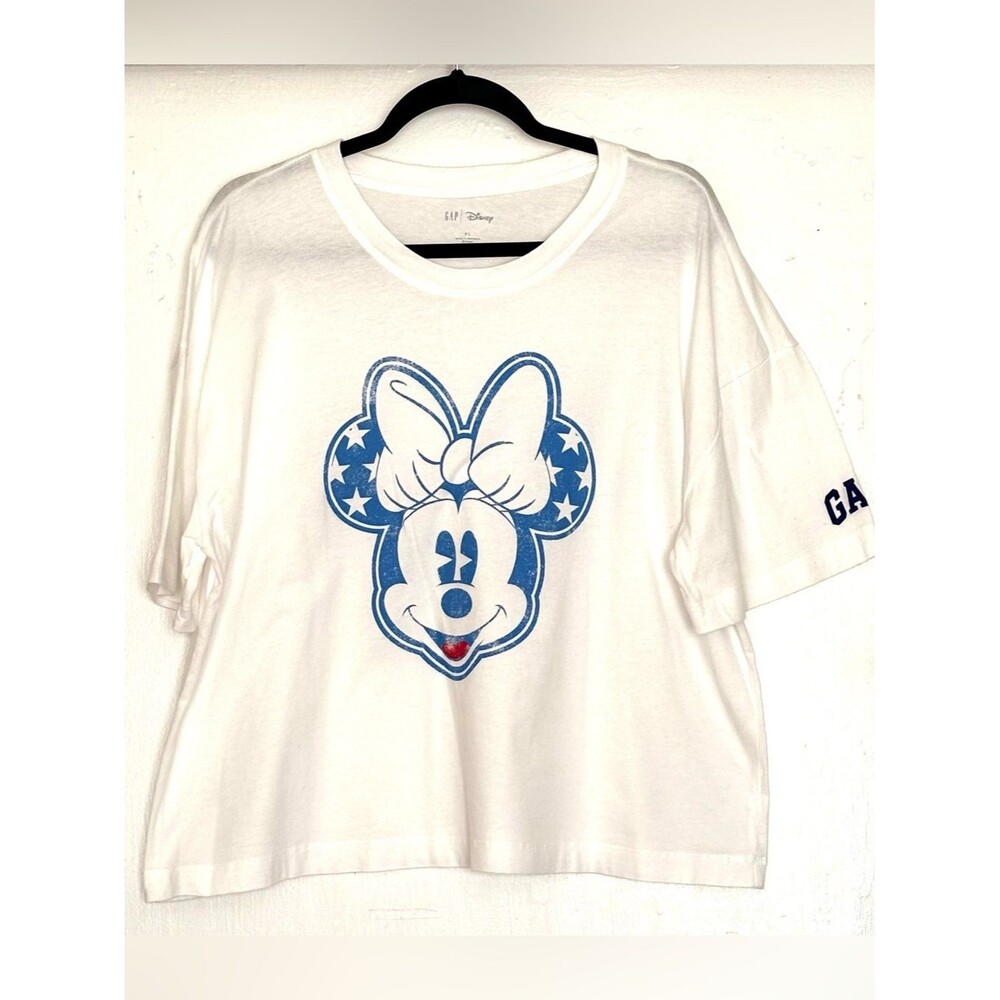 Gap x Disney Minnie Mouse Graphic Shrunken Tee Size XL